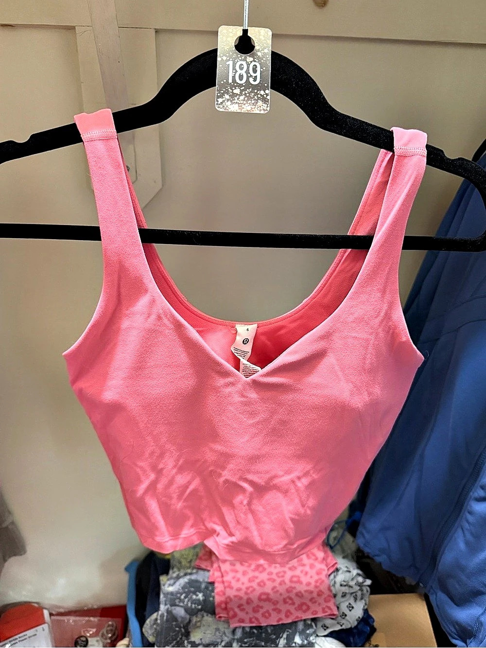 189- lululemon align bra tank Size 6